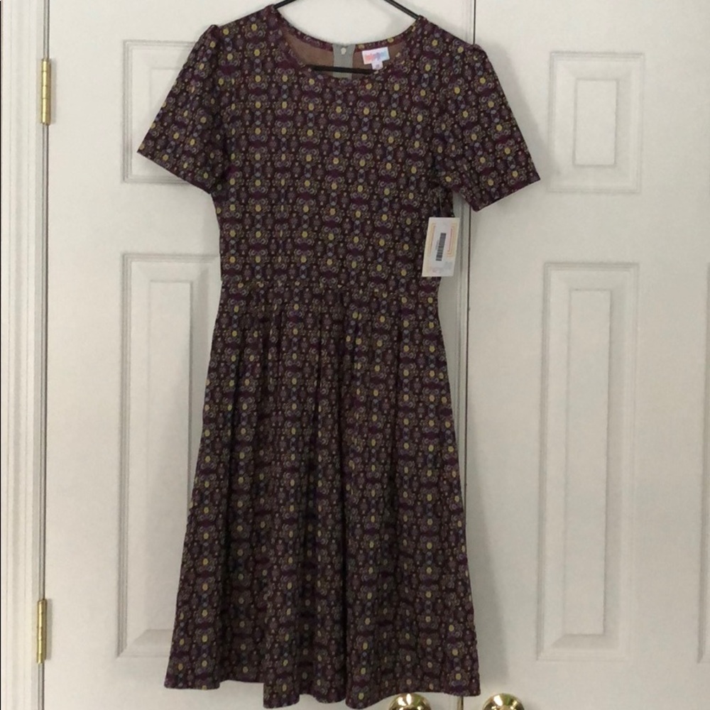LULAROE Amelia Dress Medium NWT